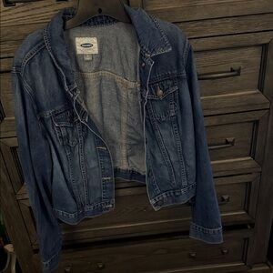 Old Navy Dark Blue Jean Jacket